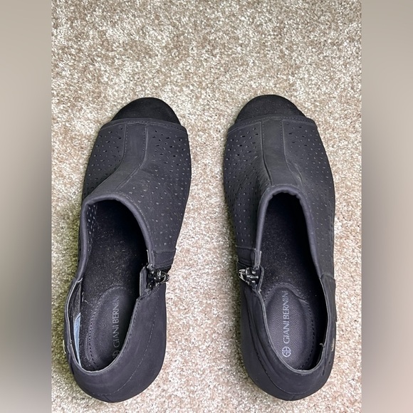 Giani Bernini Black Heeled Ankle Boots - Picture 4 of 7